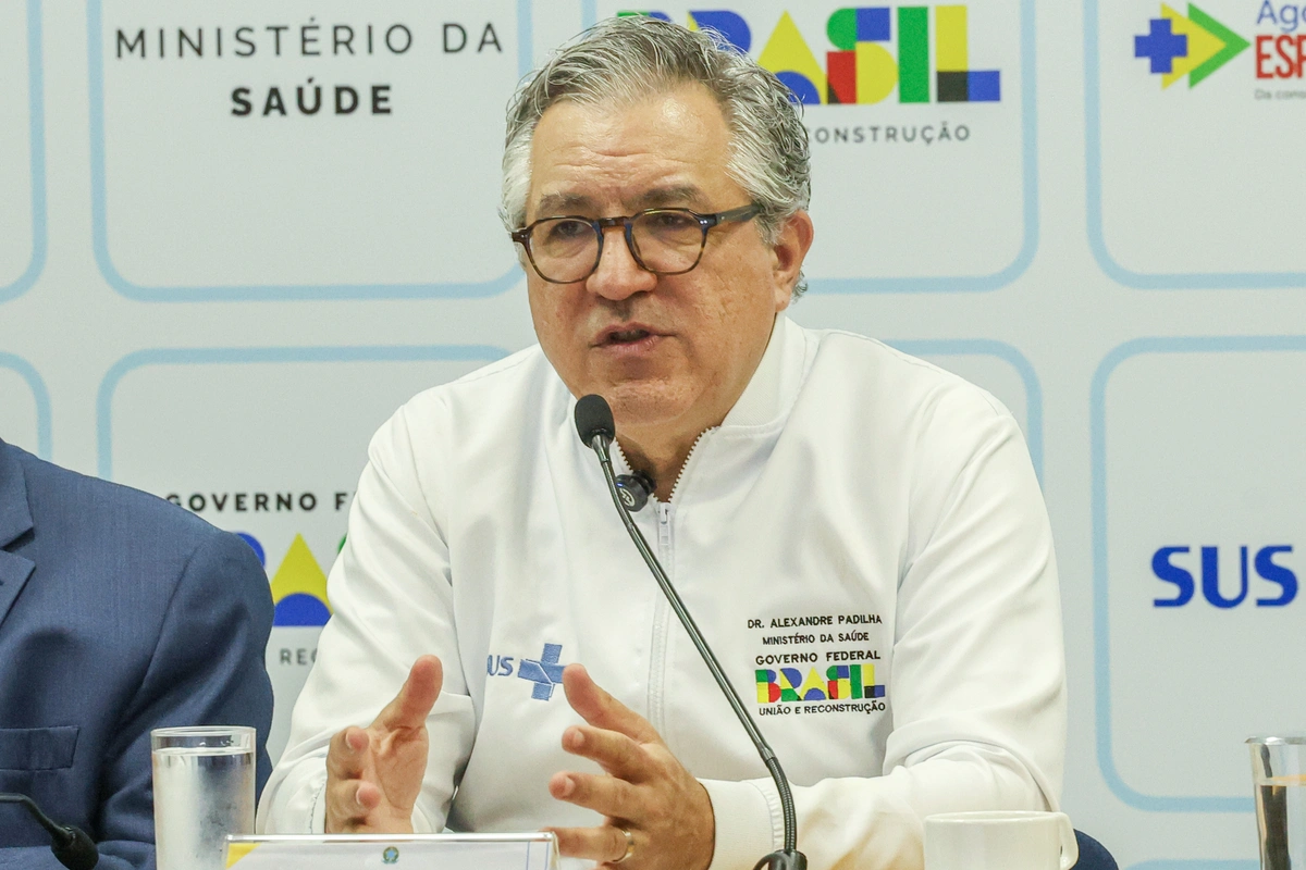 O ministro da Saúde, Alexandre Padilha