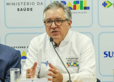 O ministro da Saúde, Alexandre Padilha