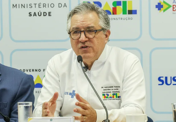 O ministro da Saúde, Alexandre Padilha