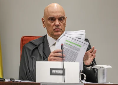 O ministro do Supremo Tribunal Federal (STF) Alexandre de Moraes