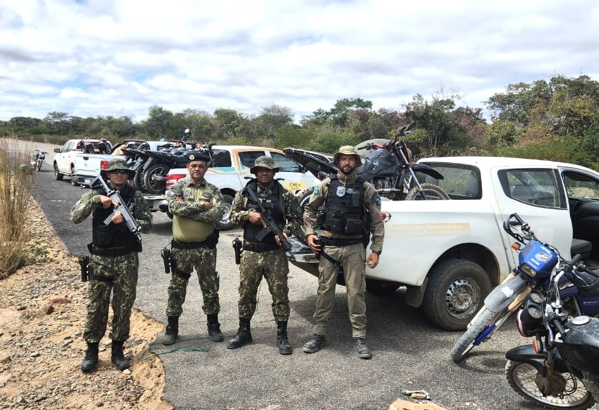Operação no Parque Serra das Confusões