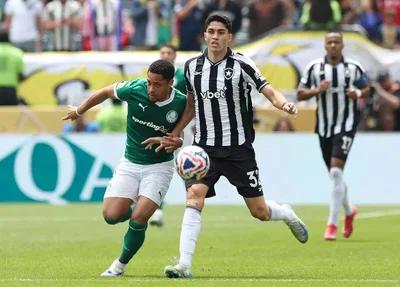 Palmeiras vence o Botafogo e avança às quartas de final do Mundial de Clubes