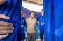 Prefeito Pedro Gomes presenciou a vitória em quadra