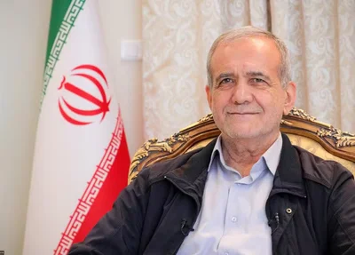 Presidente do Irã, Massoud Pezeshkian