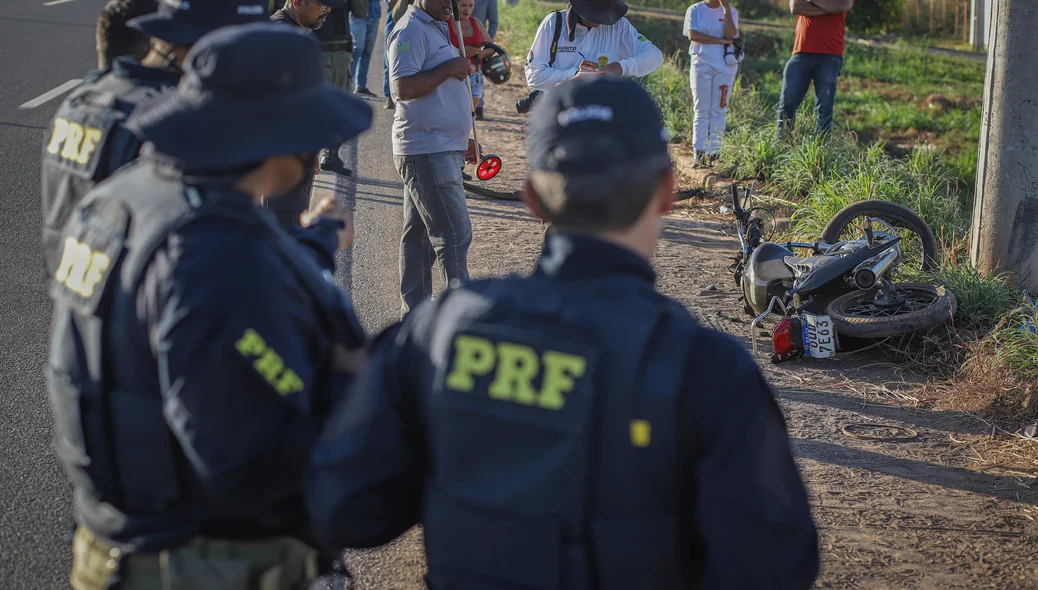 PRF esteve no local