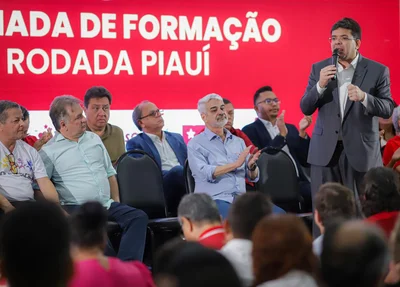 Reunião de militantes do PT em Teresina