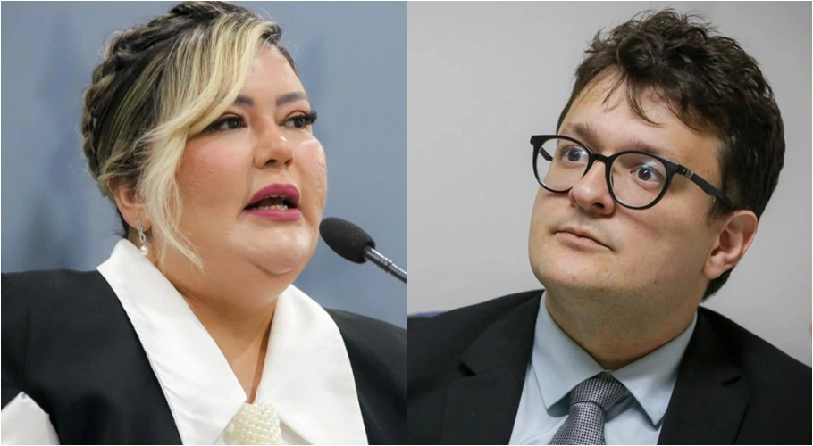 Samantha Cavalca e Petrus Evelyn