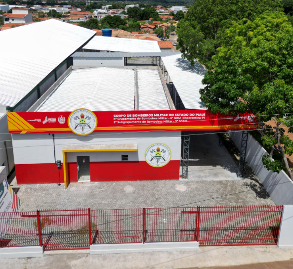 Sede do Corpo de Bombeiros em Esperantina será inaugurada nesta quinta-feira