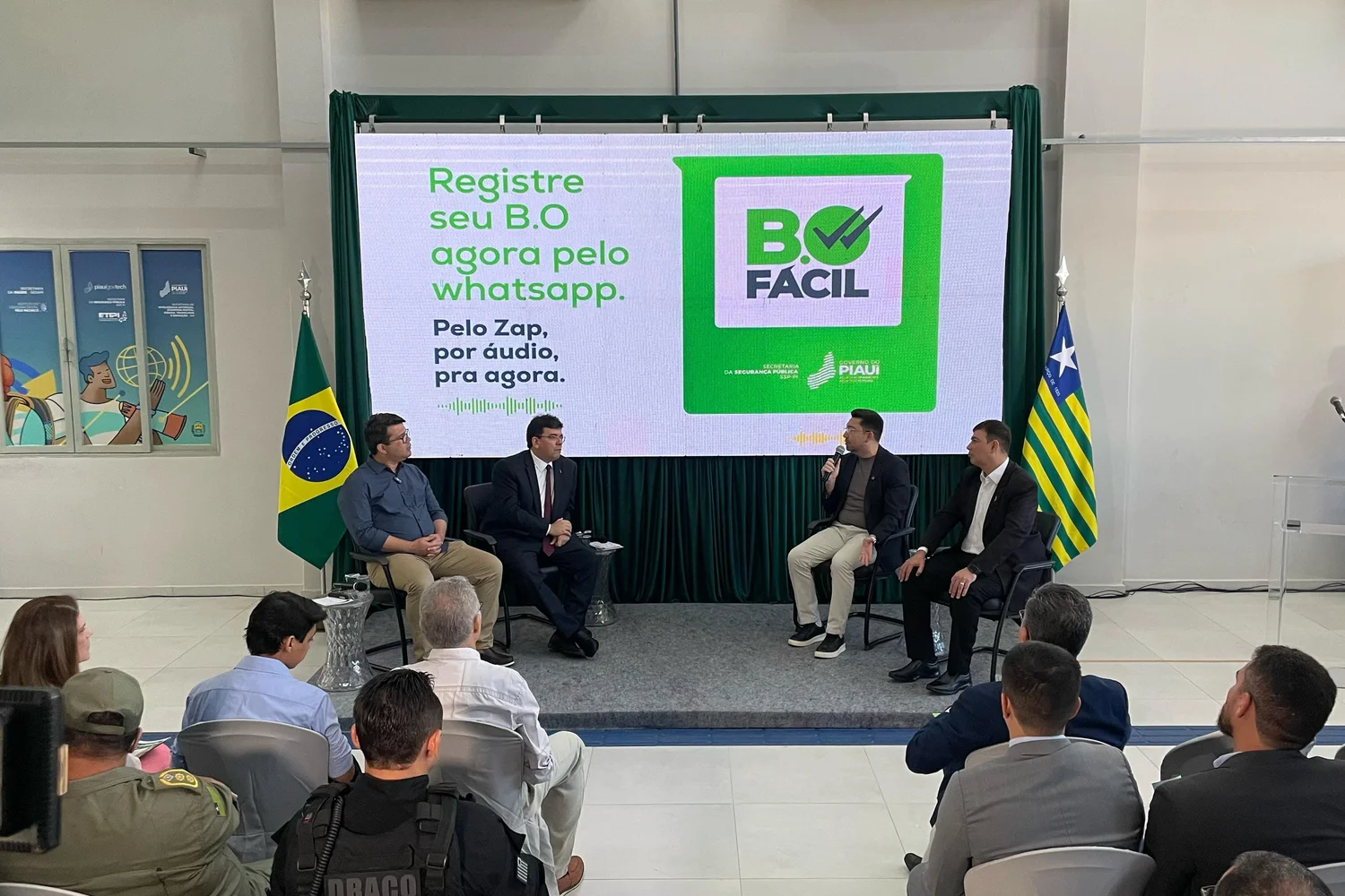 Governador Rafael Fonteles lança primeiro serviço para registro de B.O por WhatsApp do Brasil - GP1