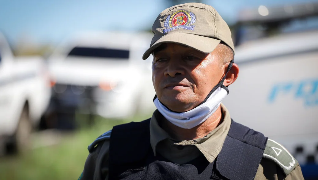 Subtenente Nonato, do 17º Batalhão da Polícia Militar