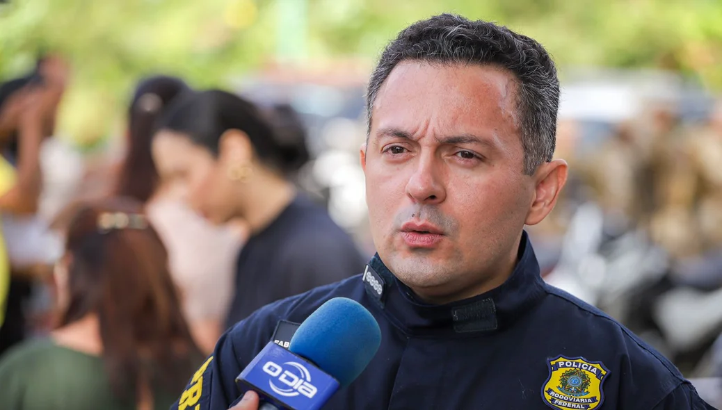 Superintendente da PRF-PI, Fabrício Loiola