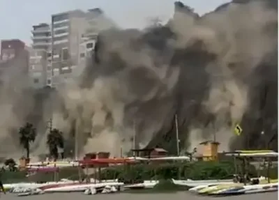 Terremoto de magnitude 6,1 causa deslizamentos de terra no Peru