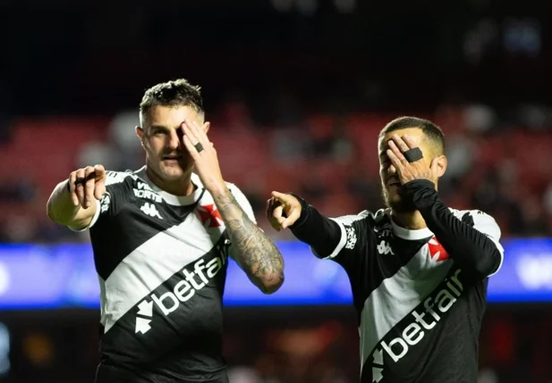 Vasco vence o São Paulo no Morumbi