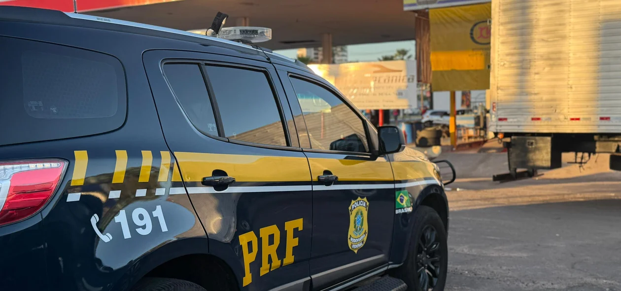 Viatura da Polícia Rodoviária Federal (PRF)