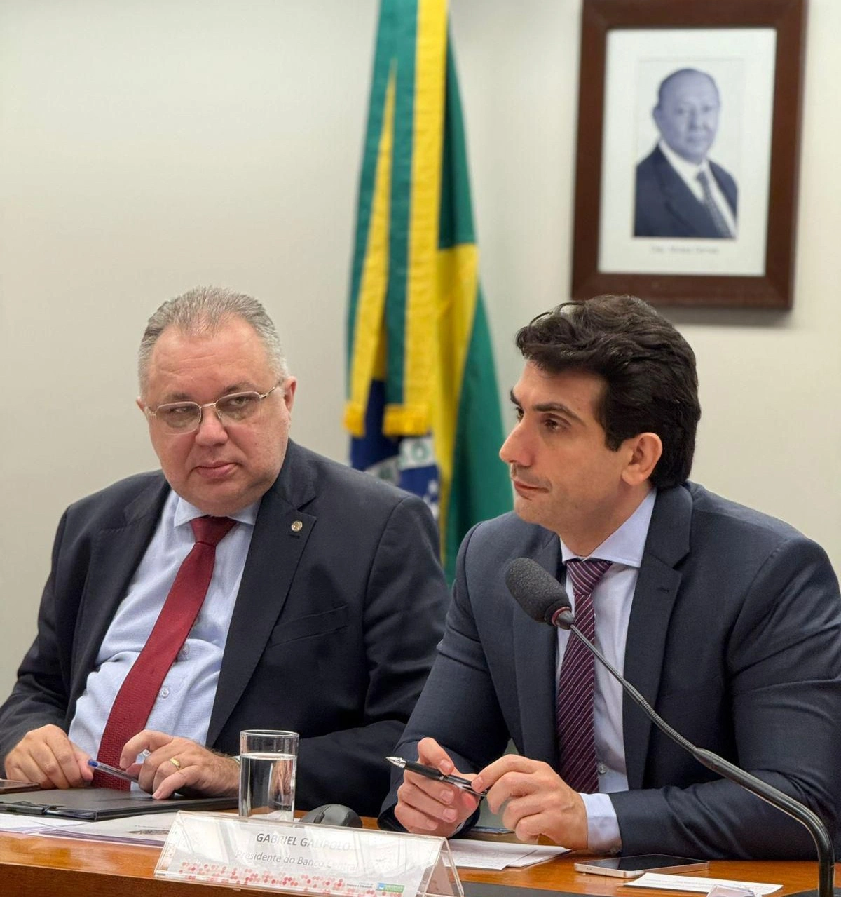 A convite de Florentino Neto, presidente do Banco Central participa de audiência na Câmara