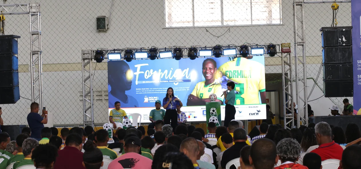 Abertura da Taça das Favelas Piauí 2025