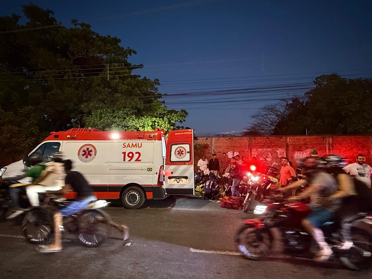 Acidente na Avenida Zequinha Freire em Teresina