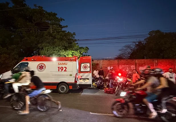 Acidente na Avenida Zequinha Freire em Teresina
