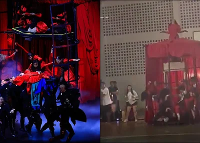 Alunos do CETI Leonardo das Dores performaram show de Lady Gaga