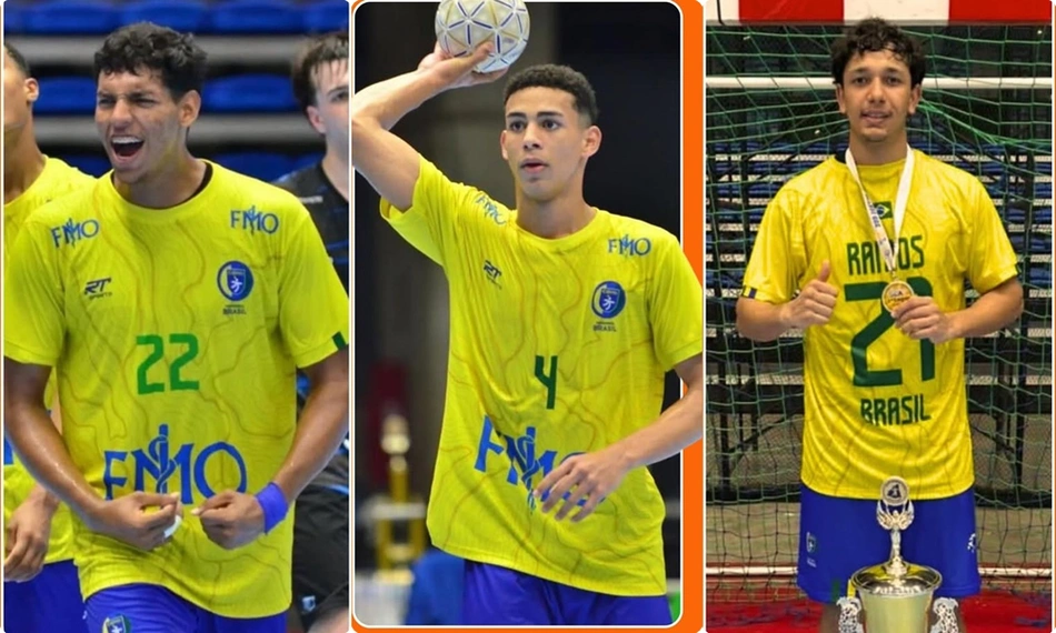Armador direito Luiz Henrique, ponta Luis Filipi e o pivô Vladyson