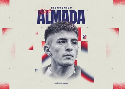 Atlético de Madrid anuncia contratação de Thiago Almada