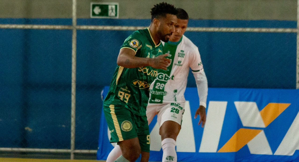 Atlético Piauiense empata com o América-MG pelo Brasileiro de Futsal