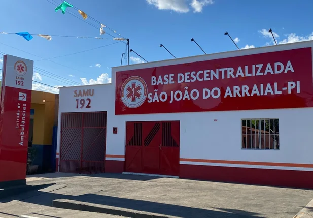 Base descentralizada do SAMU em São João do Arraial