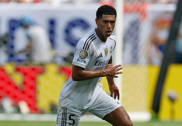 Bellingham em jogo do Real Madrid