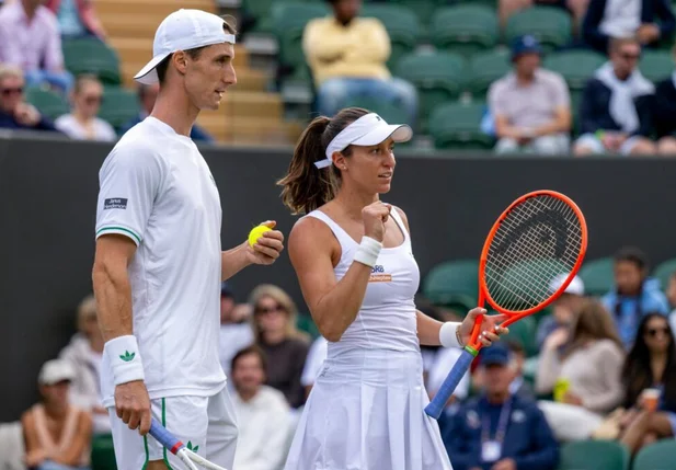 Brasileira Luisa Stefani e britânico Joe Salisbury avançam à final de duplas mistas em Wimbledon