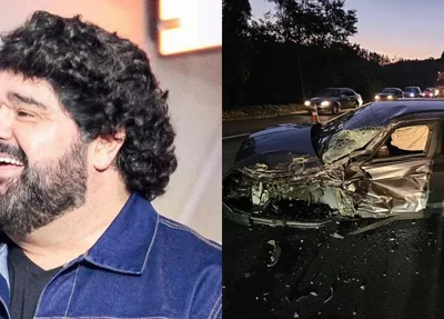 Cantor sertanejo Fabiano sofre acidente de carro em Minas Gerais