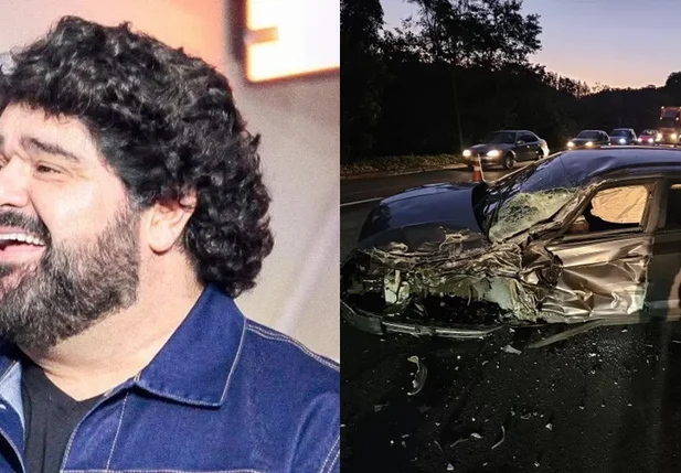 Cantor sertanejo Fabiano sofre acidente de carro em Minas Gerais