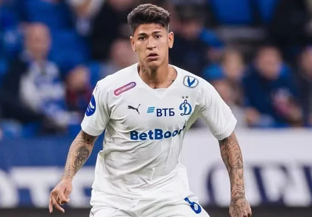 Carrascal em ação no Dinamo de Moscou