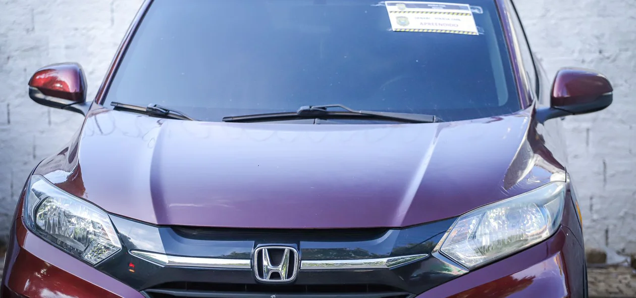 Carro apreendido
