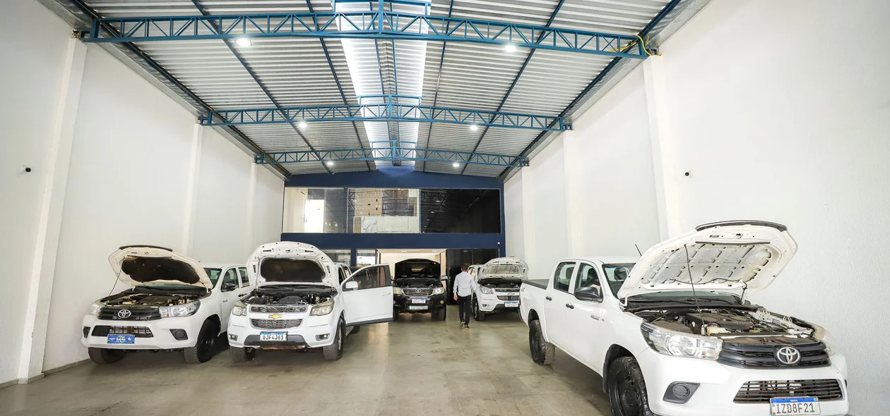 Carros apreendidos