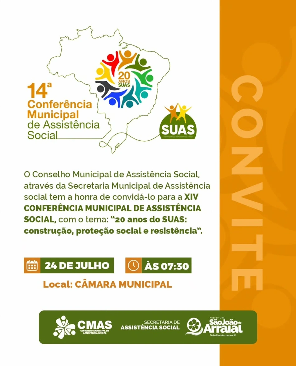 Conferência municipal de Assistência Social