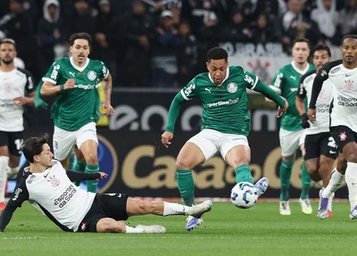 Corinthians sai na frente contra o Palmeiras no jogo de ida da Copa do Brasil