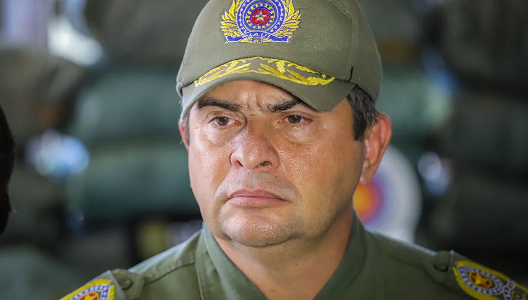 Coronel Scheiwann Scheleiden Lopes, comandante da PM-PI