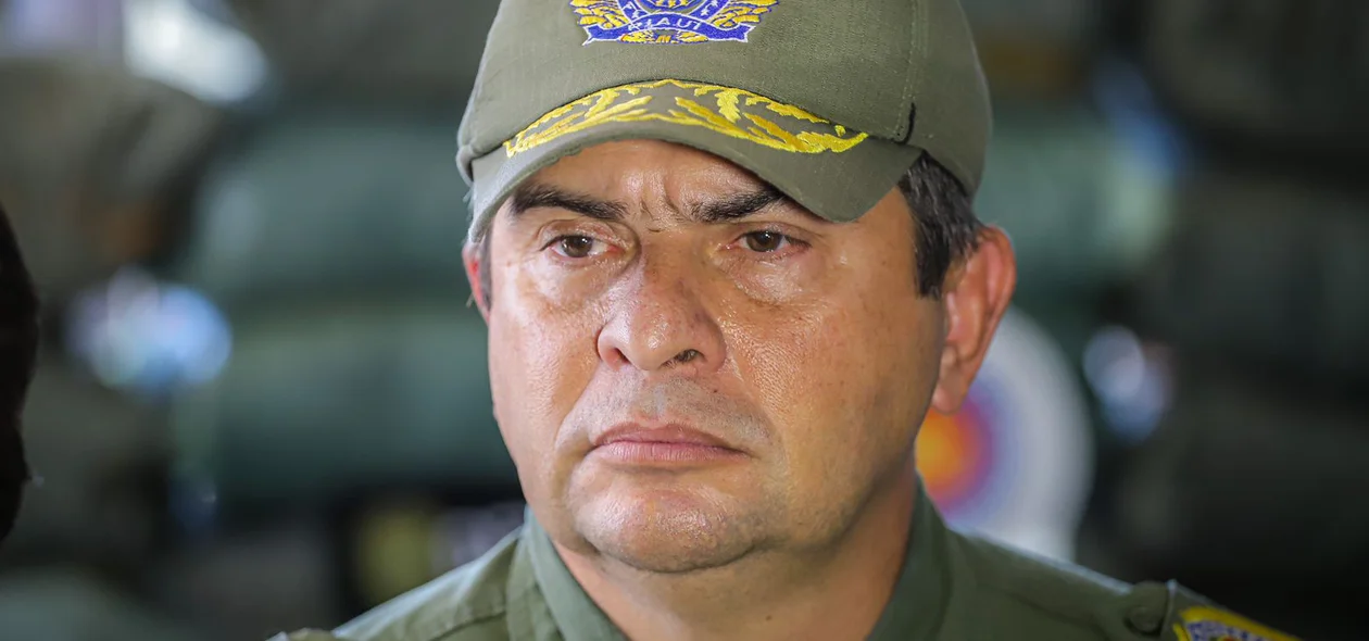 Coronel Scheiwann Scheleiden Lopes, comandante da PM-PI