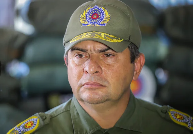Coronel Scheiwann Scheleiden Lopes, comandante da PM-PI