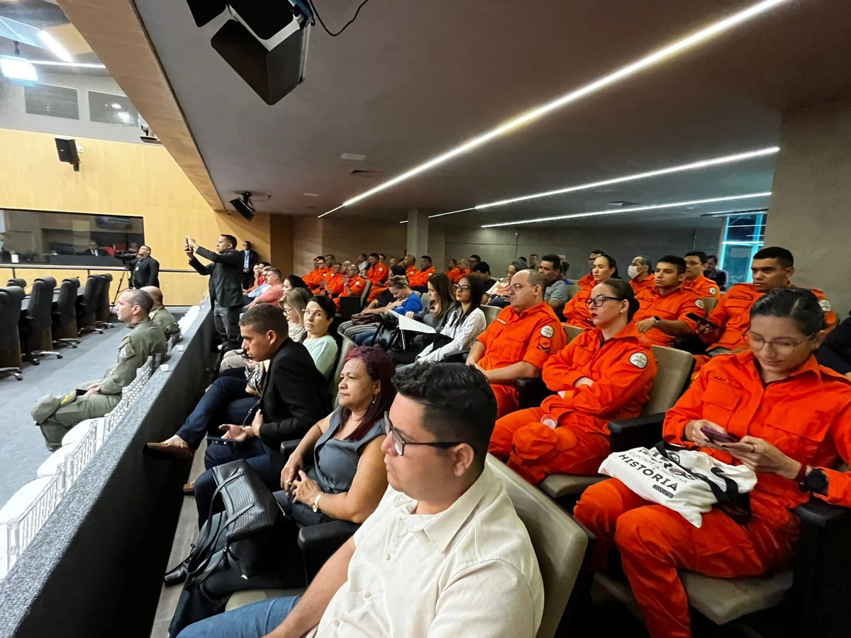 Corpo de Bombeiros é homenageado na Assembleia Legislativa do Piauí