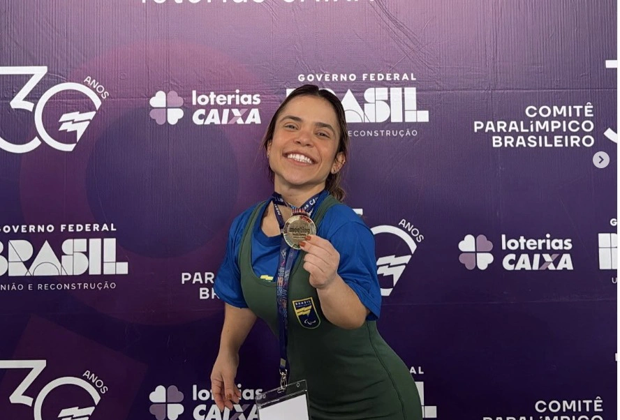 Creusa é convocada para representar o Brasil na Parapan American World Cup 2025 no Halterofilismo