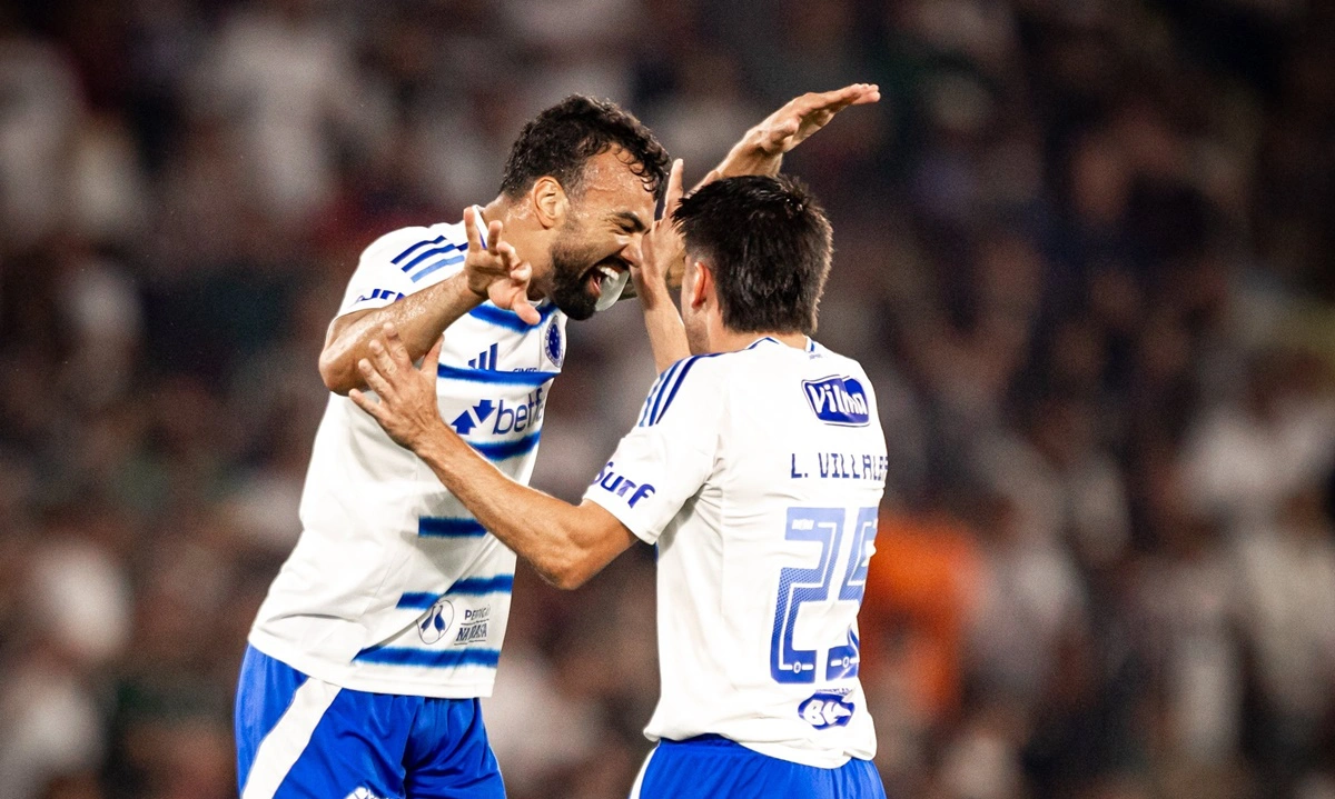 Cruzeiro venceu o Fluminense por 2 a 0