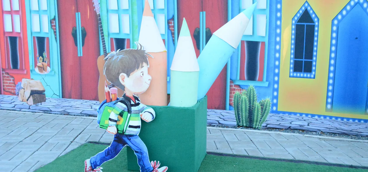 Decoração da Feira Literária Infantil