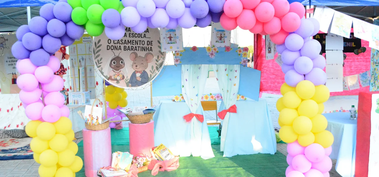 Decorção da feira