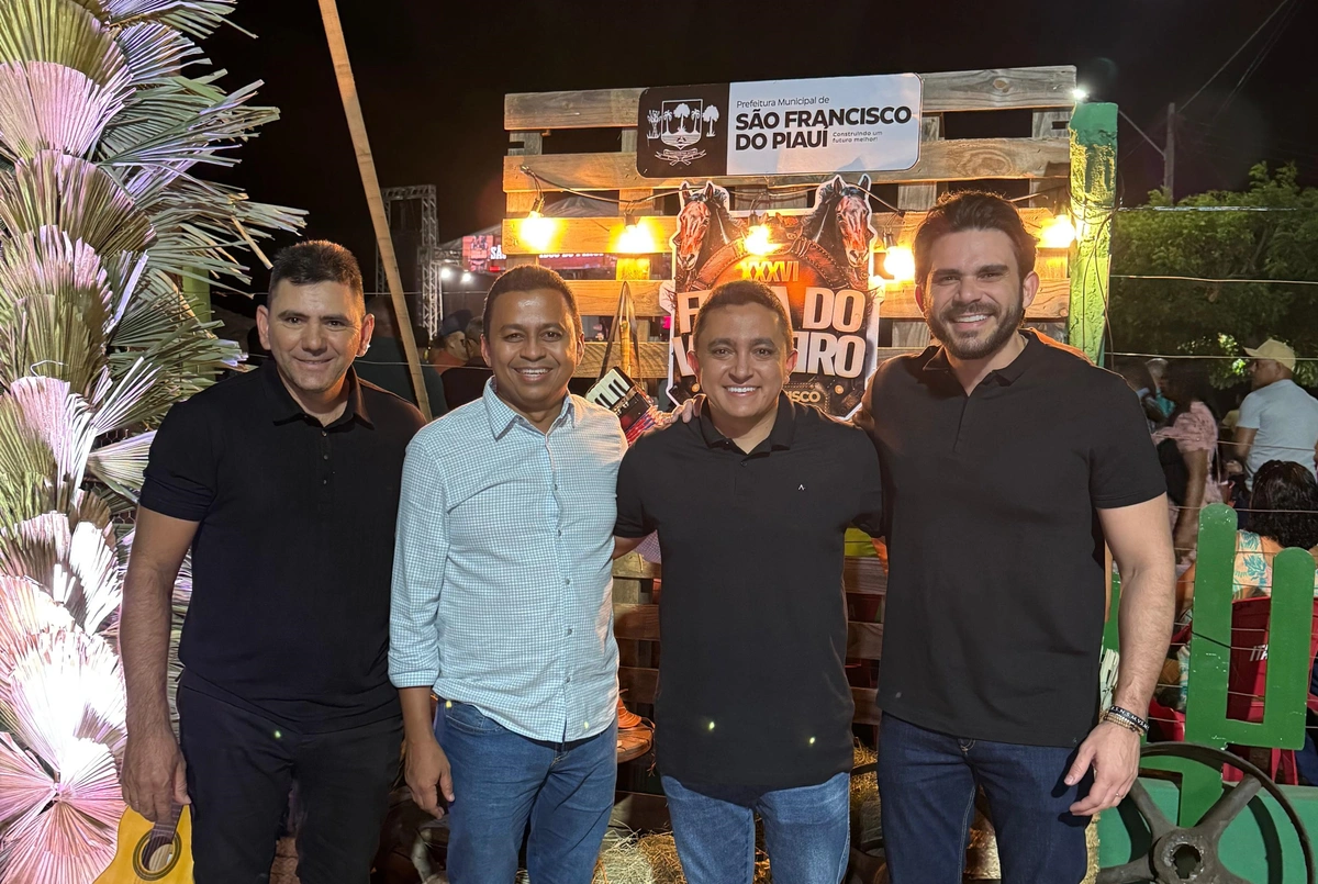 Deputado Dr. Marcus Vinícius durante evento em São Francisco do Piauí