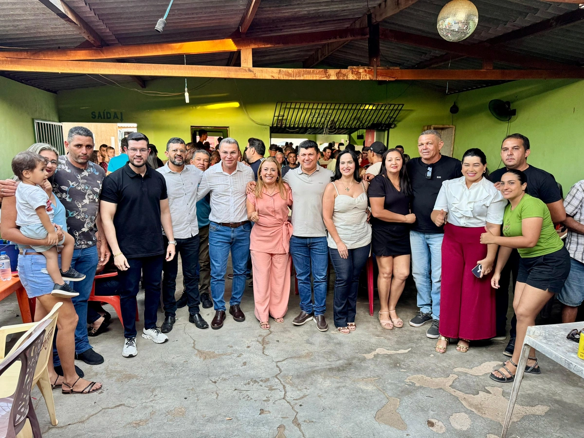 Deputado Rubens Vieira prestigia Festa do Agricultor em Pimenteiras