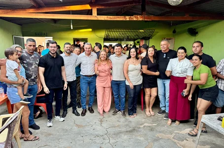 Deputado Rubens Vieira prestigia Festa do Agricultor em Pimenteiras