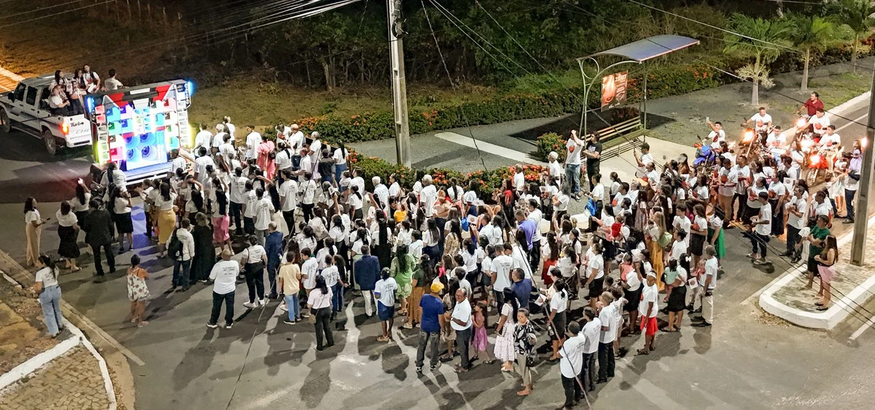 Diversas congregações locais e da região