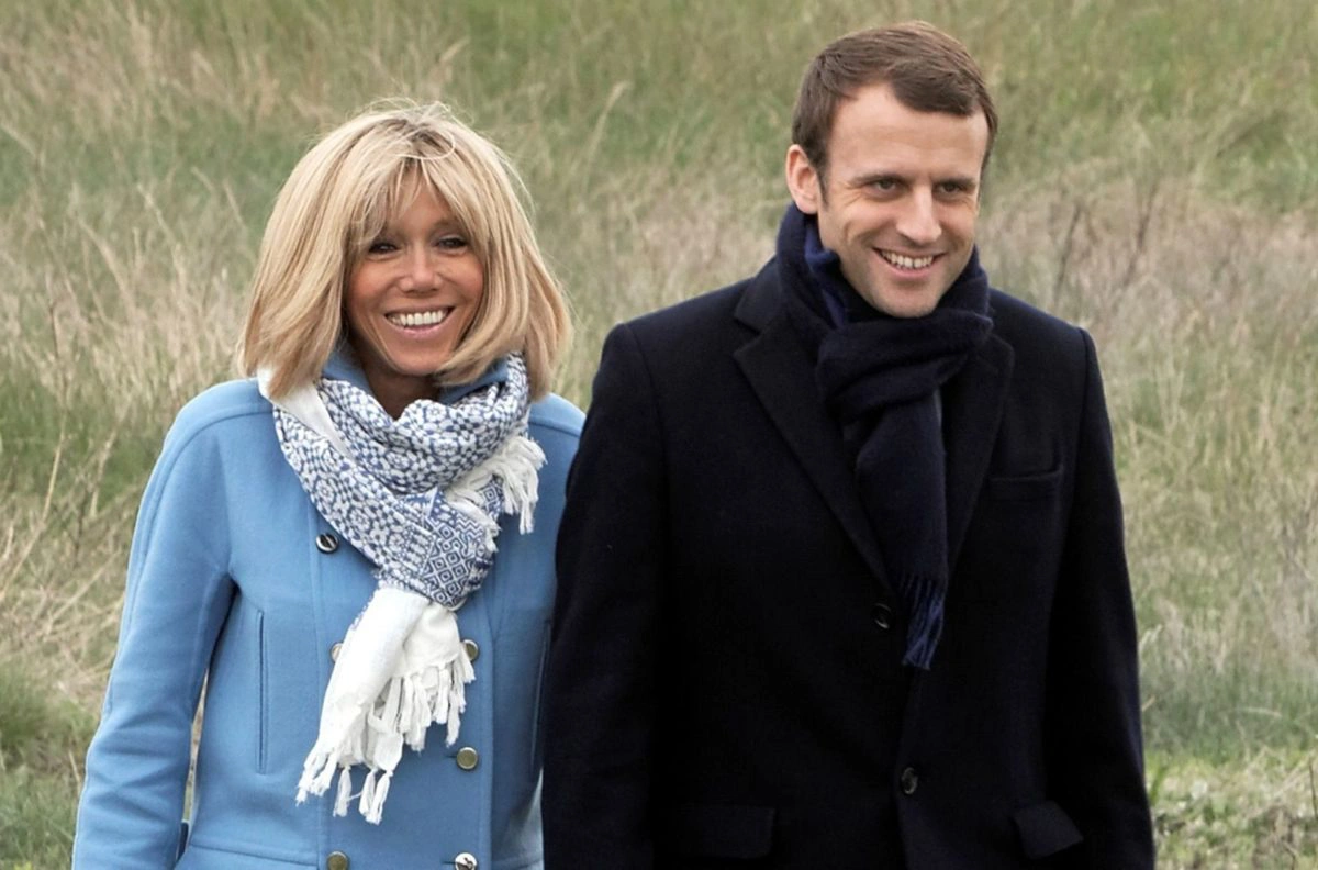 Emmanuel e Brigitte Macron