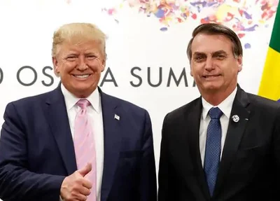 Encontro bilateral entre Donald Trump e Jair Bolsonaro, em 20 de junho de 2019